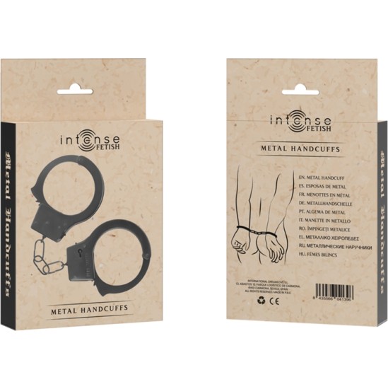 Intense Fetish INTENSE - FETISH METAL HANDCUFFS
