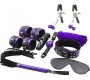 Secretplay 100% Fetish SECRETPLAY - BDSM SET 8PCS PURBLE /BLACK