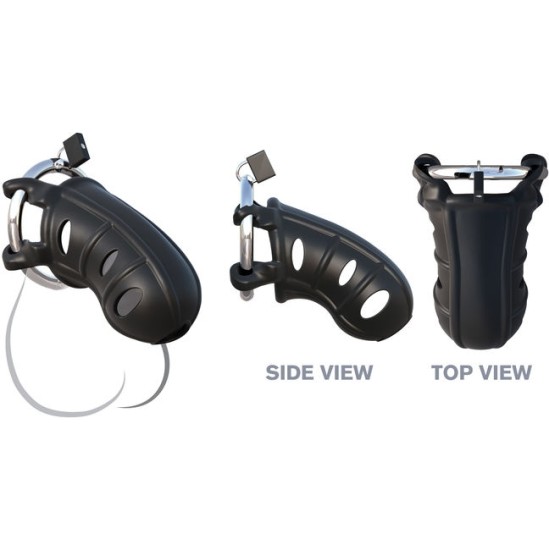 Fantasy C-Ringz Hardcore Silicone Cock Blocker Black