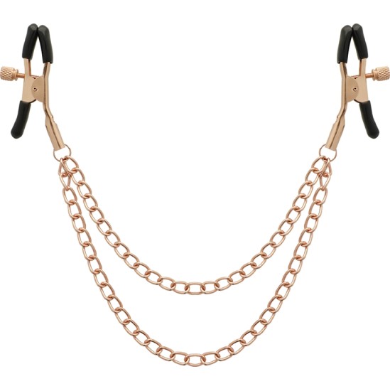 Coquette Fantasy COQUETTE CHIC DESIRE - FANTASY METAL NIPPLE CLIPS WITH CHAIN