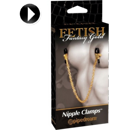 Fetish Fantasy Gold NIPPLE CLAMPS