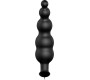 Pretty Love Bottom PRETTY LOVE - ANAL PLUG SILICONE EXTRA STIMULATION AND 12 VIBRATION MODES BLACK REMOTE CONTROL