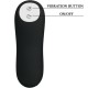 Pretty Love Bottom PRETTY LOVE - ANAL PLUG SILICONE EXTRA STIMULATION AND 12 VIBRATION MODES BLACK REMOTE CONTROL
