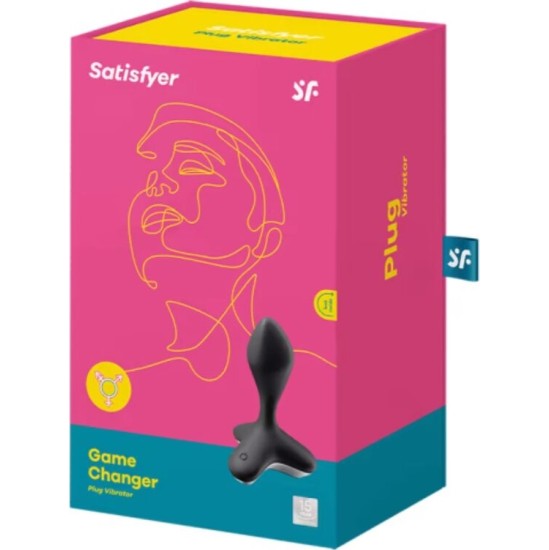 Satisfyer Plugs SATISFYER - GAME CHANGER PLUG VIBRATOR PINK
