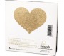 Bijoux Flash Collection BIJOUX - INDISCRETS FLASH GOLDEN HEART NIPPLE COVERS