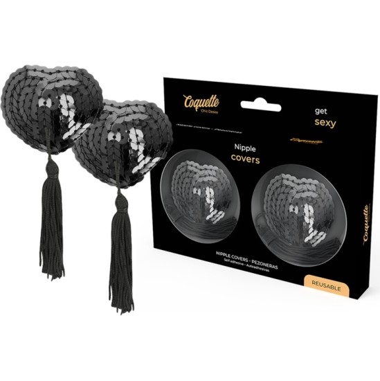 Coquette Accessories COQUETTE CHIC DESIRE - NIPPLE COVERS BLACK