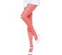 Leg Avenue Hosiery LEG AVENUE - WHITE/RED STRIPED TIGHTS