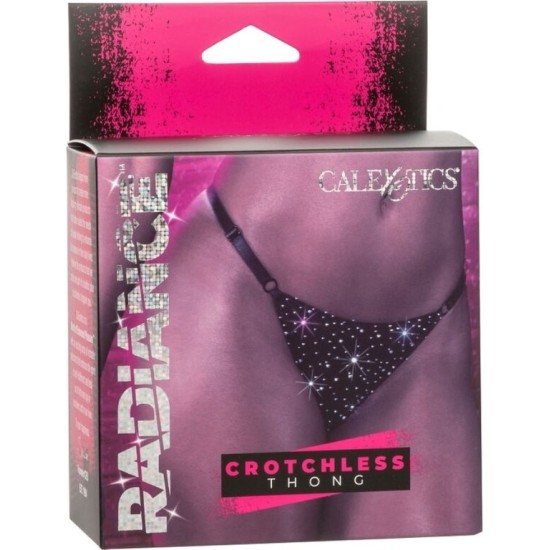 Calexotics RADIANCE CROTCHLESS THONG RHINE