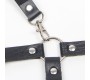 Subblime Fetish SUBBLIME - HARNESS WITH STRAPS AND CHAINDETAILS ONE SIZE