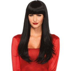 Leg Avenue Accessories LEG AVENUE - BANGIN LONG STRAIGHT WIG BLACK