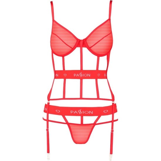 Passion Woman Corsets PASSION - KYOUKA CORSET RED S/M
