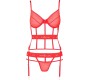 Passion Woman Corsets PASSION - KYOUKA CORSET RED S/M