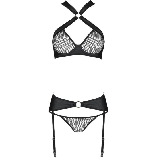 Passion Woman Sets PASSION - AMANDA ECOLOGICAL LEATHER SET S/M