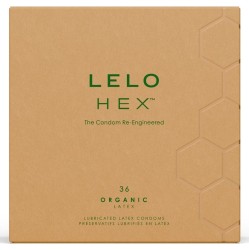 Lelo HEX ORGANIC CONDOM BOX 36 UNITS