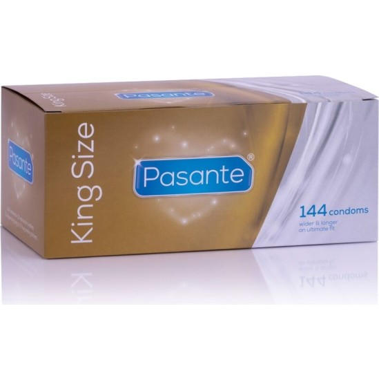 Pasante CONDOMS KING SIZE BOX 144 UNITS