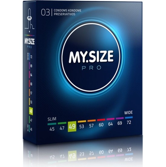 My Size Pro MY SIZE - PRO CONDOMS 49 MM 3 UNITS