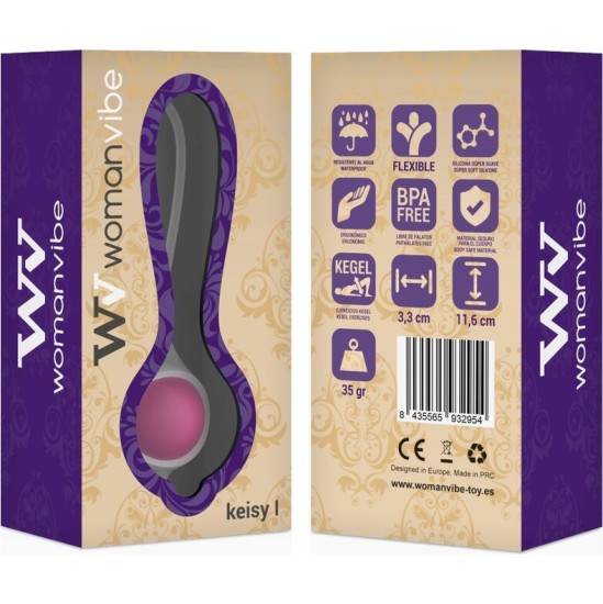 Womanvibe KEISY I BALL GEISHA SILICONE - PINK
