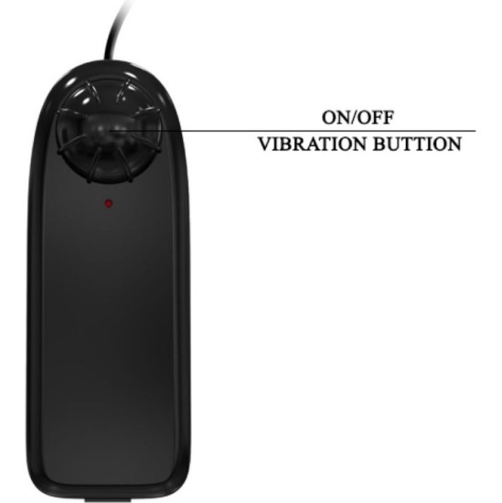 Baile REALISTIC VIBRATING AND INFLATABLE DILDO 18.8 CM