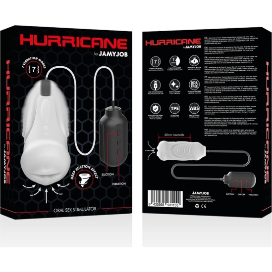 Jamyjob HURRICANE ORAL SEX SUCTION