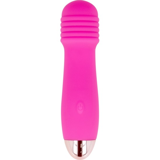 Dolce Vita RECHARGEABLE VIBRATOR THREE PINK 7 SPEEDS