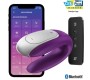 Satisfyer Connect SATISFYER - DOUBLE FUN PARTNER VIBRATOR PURPLE