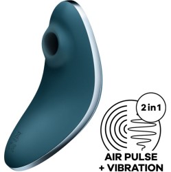 Satisfyer Air Pulse SATISFYER - VULVA LOVER 1 AIR PULSE STIMULATOR & VIBRATOR BLUE