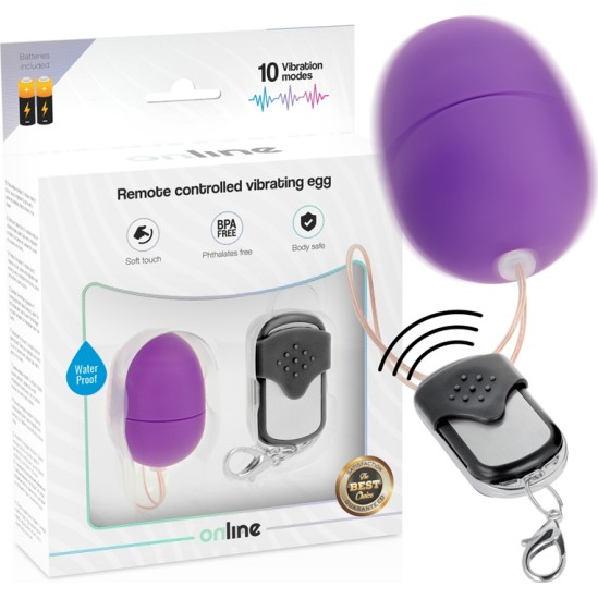 Online REMOTE CONTROL VIBRATING EGG S LILAC