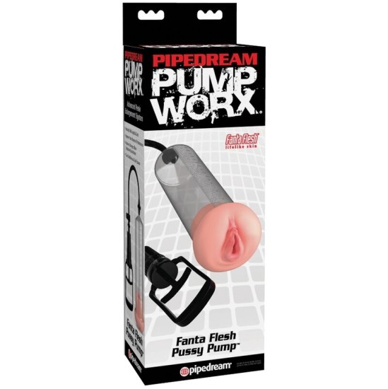 Pump Worx Dzimumlocekļa palielināšanas pumpis ar masturbatoru