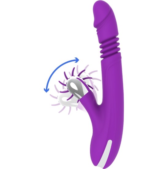 Fun Function Vibrators ar klitora stimulātoru