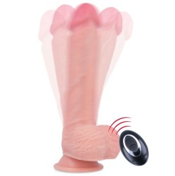 Rock Army - ВИБРАТОР ЖИДКИЙ СИЛИКОНОВЫЙ ПУЛЬТ ДИСТАНЦИОННОГО УПРАВЛЕНИЯ ПРЕМИУМ APACHE 20,5 СМ