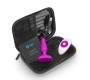 B-Vibe NOVICE REMOTE CONTROL PLUG FUCHSIA