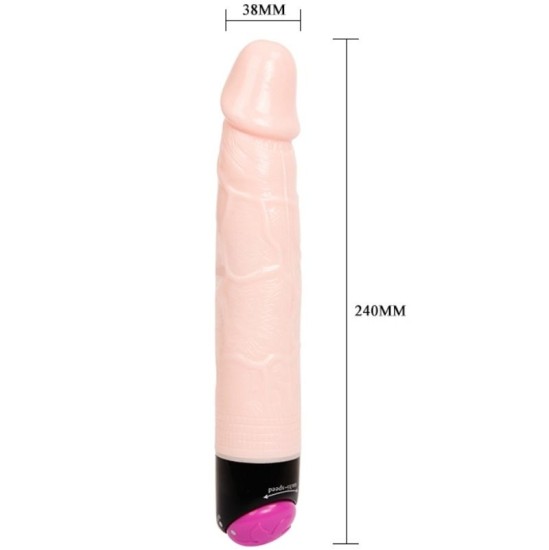 Baile Rotations COLORFUL SEX REALISTIC Dildo VIBRATION AND ROTACION FUNCTION 24 CM