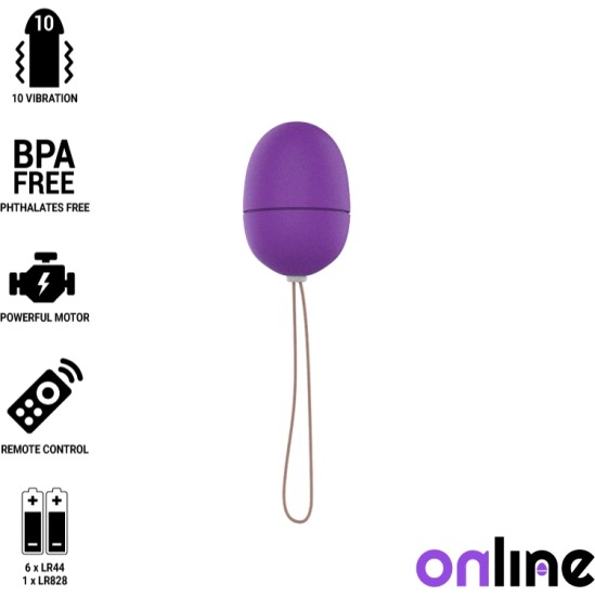 Online Kaugjuhtimispult VIBRATING EGG S LILAC