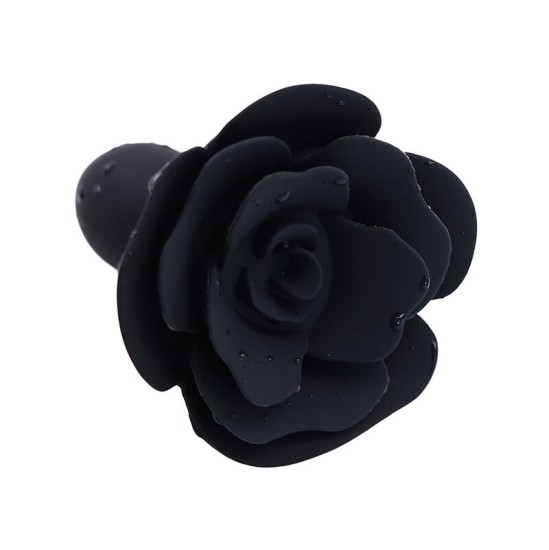 Ohmama Fetish BLACK rozā SILICONE ANAL PLUG