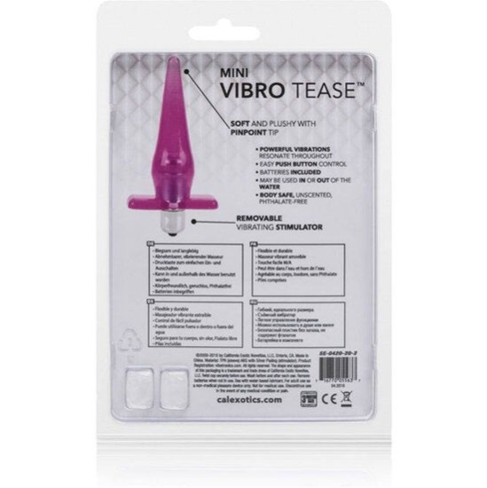 California Exotics CALEX MINI VIBRO TEASE PINK