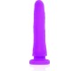 Deltaclub Strap-on biksītes ar silikona Dildo violets 17 X 3 CM
