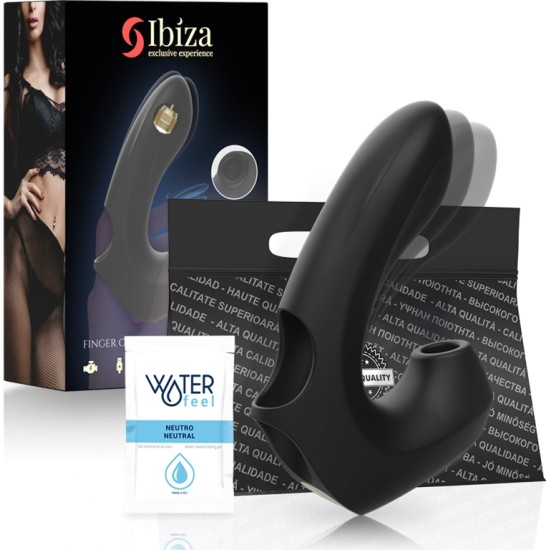 Ibiza Technology Vibrators ar pulti un sūkšanas funkciju