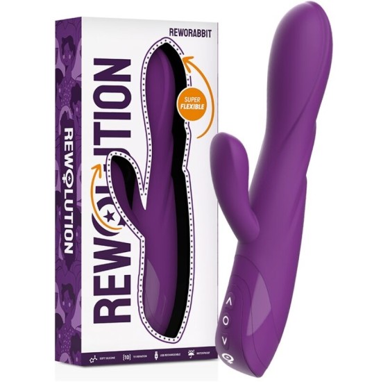 Rewolution Vibrators ar klitora stimulātoru