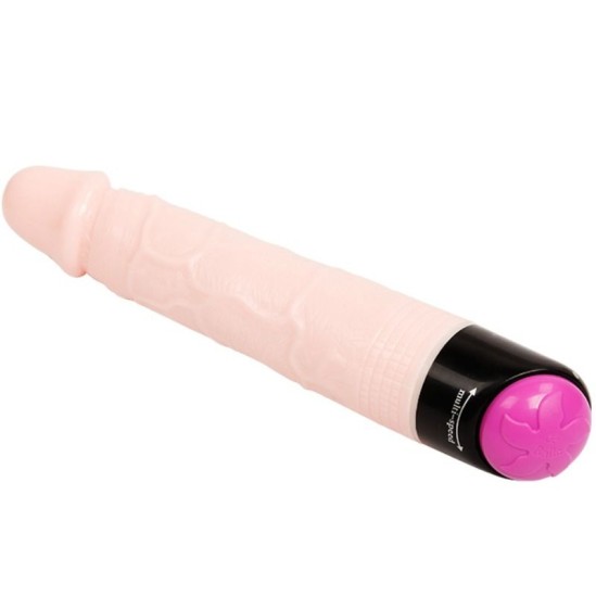 Baile Rotations SPALVINGAS seksas REALISTINIS Dildo VIBRAVIMAS IR SUKIMAS FUNKCIJA 24 CM