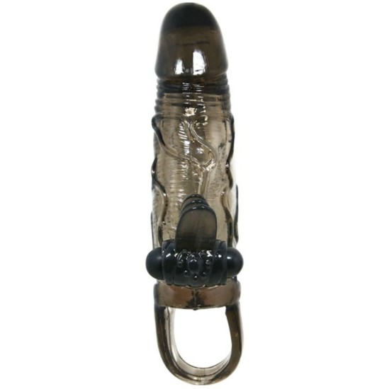 Baile For Him BRAVE MAN PENIS COVER WITH CLIT AND ANAL STIMULATION DOUBLE BULLET melns 16.5 CM