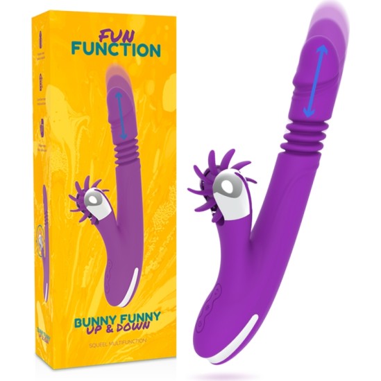 Fun Function Vibrators ar klitora stimulātoru