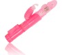 OHMAMA - Rotējošs vibrators ar klitora stimulātoru rozā