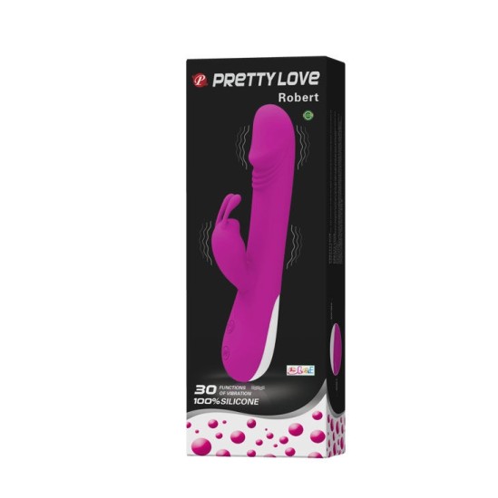 Pretty Love Flirtation Vibrators ar klitora stimulātoru