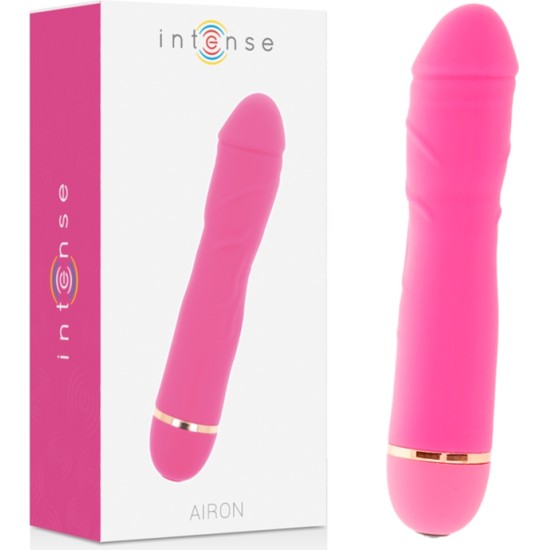 Intense Fun Vibrators ar klitora stimulātoru rozā