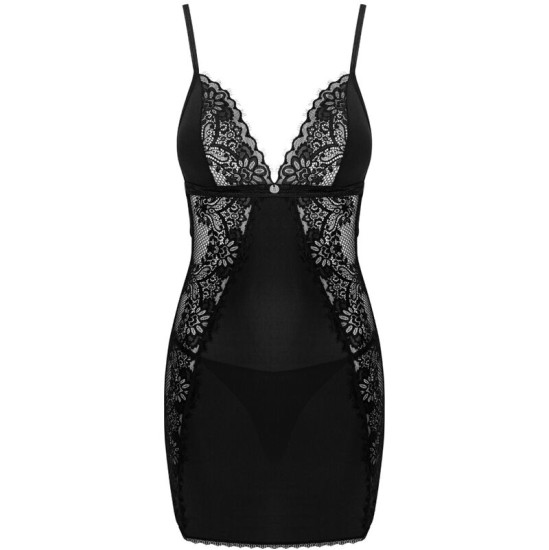 Obsessive Chemise Obsessive – MADERRIS CHEMISE & THONG M/L