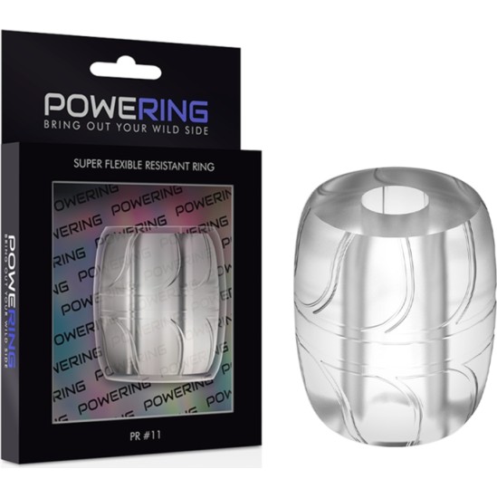 Powering SUPER FLEXIBLE AND RESISTANT PENIS RING 5 CM PR11 caurspīdīgs