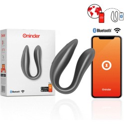 Oninder LISBOA G-SPOT & CLITORAL STIMULATOR melns – TASUTA RAKENDUS