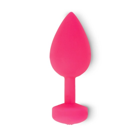 G-Vibe Anālais spraudnis ar vibrācijas funkciju 3cm neona rozā
