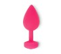 G-Vibe Anālais spraudnis ar vibrācijas funkciju 3cm neona rozā