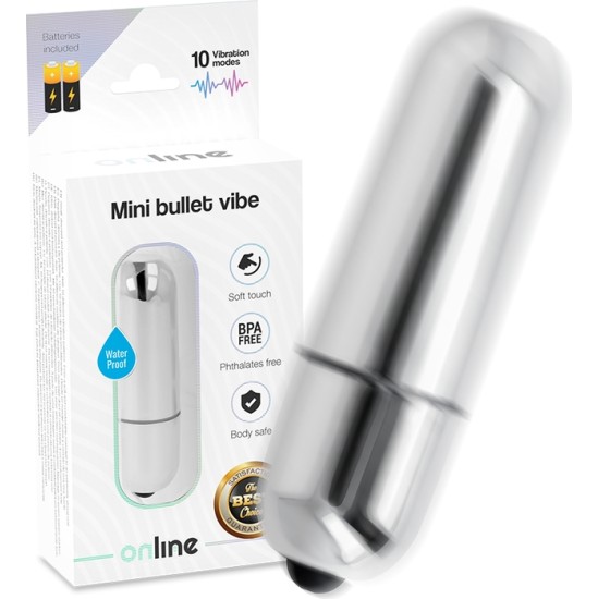 Online MINI SILVER VIBRATING KUUL